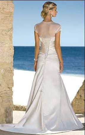 Orifashion HandmadeHandmade Beach Bridal Gown / Wedding Dress BE